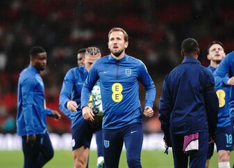 Harry Kane (M) kam beim Testspiel der Engländer gegen Australien nicht zum Einsatz. Harry Kane (M) kam beim Testspiel der Engländer gegen Australien nicht zum Einsatz.