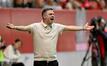Trainer Alexander Straus und sein Team kamen nicht über ein 0:0 gegen Frankfurt hinaus.