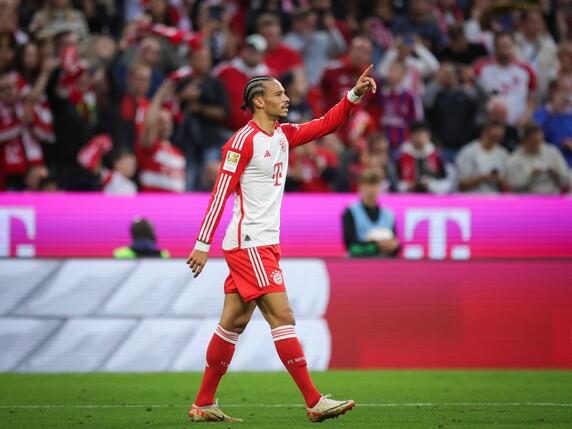Bayern-Star Leroy Sané präsentierte sich zuletzt in überragender Form.