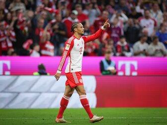 Bayern-Star Leroy Sané präsentierte sich zuletzt in überragender Form. Bayern-Star Leroy Sané präsentierte sich zuletzt in überragender Form.