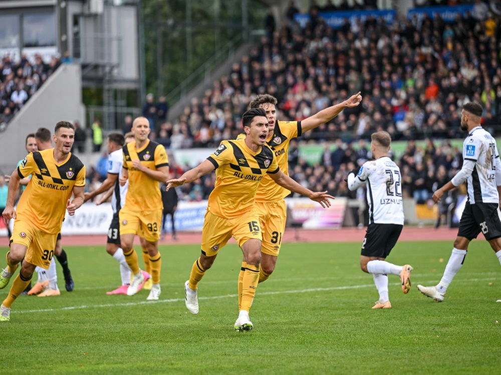 3. Liga: Dresden gewinnt Spitzenspiel in Ulm
