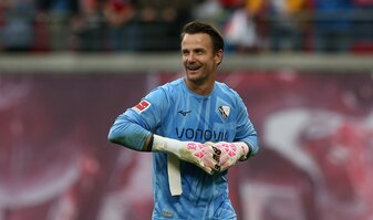 Manuel Riemann nachdem Punktgewinn gegen RB Leipzig. Foto von: Cathrin Mueller/Getty Images Manuel Riemann nachdem Punktgewinn gegen RB Leipzig. Foto von: Cathrin Mueller/Getty Images