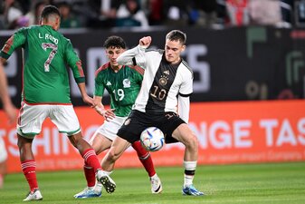 Machte gegen Mexiko ein gutes Spiel: Florian Wirtz. Machte gegen Mexiko ein gutes Spiel: Florian Wirtz.