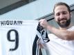 Gonzalo Higuain stürmt jetzt für Juventus Turin. Foto: Alessandro Di Marco
<br>dpa-infocom GmbH