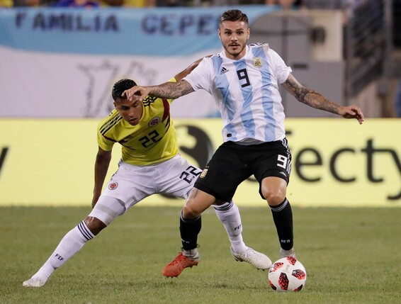Hat vor dem Duell mit Bayern mit einer Knöchelverletzung zu kämpfen: Mauro Icardi.