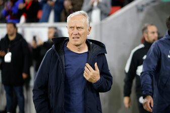 Freiburgs Trainer Christian Streich ist nach dem Spiel gegen Paderborn enttäuscht. Freiburgs Trainer Christian Streich ist nach dem Spiel gegen Paderborn enttäuscht.