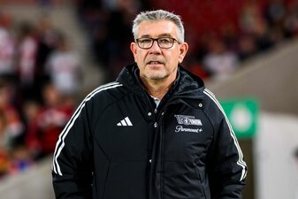 Der Cheftrainer des Fußball-Bundesligisten 1. FC Union Berlin: Urs Fischer. Der Cheftrainer des Fußball-Bundesligisten 1. FC Union Berlin: Urs Fischer.
