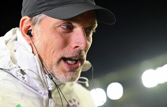 FCB-Trainer Thomas Tuchel reagiert dünnhäutig auf die Kritik der TV-Experten. FCB-Trainer Thomas Tuchel reagiert dünnhäutig auf die Kritik der TV-Experten.