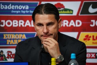 Hätte liebend gerne drei Punkte aus Gladbach mitgenommen: Gladbach-Coach Gerardo Seoane. Hätte liebend gerne drei Punkte aus Gladbach mitgenommen: Gladbach-Coach Gerardo Seoane.