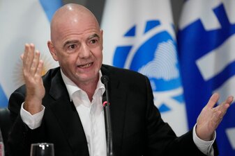 FIFA-Präsident Gianni Infantino. FIFA-Präsident Gianni Infantino.