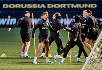 Borussia Dortmund trifft in der Champions League auf Newcastle United. Borussia Dortmund trifft in der Champions League auf Newcastle United.