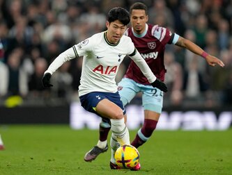 Tottenham-Profi Heung-Min Son wurde rassistisch beleidigt. Tottenham-Profi Heung-Min Son wurde rassistisch beleidigt.