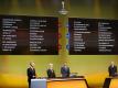 Die Auslosung der Europa League fand in Monaco statt. Foto: Sebastien Nogier