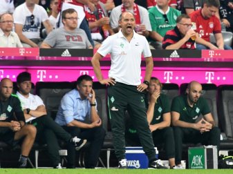 Trainer Viktor Skripnik steht bei Werder Bremen nicht zur Diskussion. Foto: Peter Kneffel