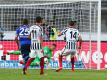 Alex Meier trifft und verschießt dann einen Elfmeter (Quelle: FIRO/SID-IMAGES)
