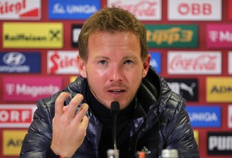 Deutschlands Bundestrainer Julian Nagelsmann fällt es schwer, optimistisch zu sein. Deutschlands Bundestrainer Julian Nagelsmann fällt es schwer, optimistisch zu sein.
