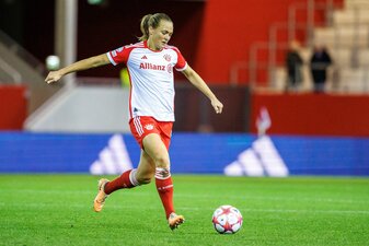 Schoss beim Sieg in Paris das einzige Tor der Partie: Bayerns Magdalena Eriksson. Schoss beim Sieg in Paris das einzige Tor der Partie: Bayerns Magdalena Eriksson.