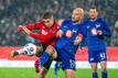 Die Hertha um Toni Leistner (r) verspielte in Hannover einen Sieg.