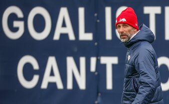 Trainer Marco Rose und seine Leipziger sind bereits sicher für das Achtelfinale qualifiziert. Trainer Marco Rose und seine Leipziger sind bereits sicher für das Achtelfinale qualifiziert.