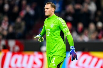 Bleibt bis 2025 bei den Bayern: Torwart Manuel Neuer. Bleibt bis 2025 bei den Bayern: Torwart Manuel Neuer.