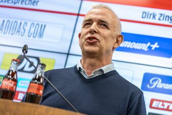 Dirk Zingler ist der Präsident des 1. FC Union Berlin. Dirk Zingler ist der Präsident des 1. FC Union Berlin.