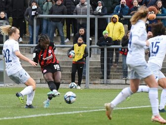 Eintracht-Frauen gewinnen Verfolgerduell mit Hoffenheim Eintracht-Frauen gewinnen Verfolgerduell mit Hoffenheim