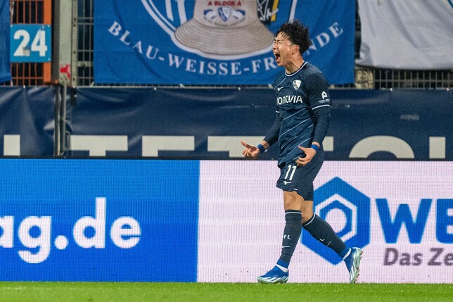 Traf gegen den 1. FC Union Berlin: Takuma Asano vom VfL Bochum.