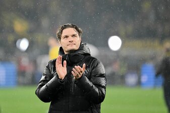 Konnte mit dem BVB wieder keinen Sieg holen: Trainer Edin Terzic. Konnte mit dem BVB wieder keinen Sieg holen: Trainer Edin Terzic.