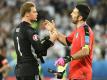 Deutschland spielt zum Jahresabschluss gegen Italien (Quelle: SID)