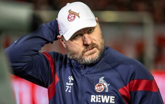 Hat Spekulationen um seine Zukunft als Trainer des 1. FC Köln als müßig bezeichnet: Steffen Baumgart Hat Spekulationen um seine Zukunft als Trainer des 1. FC Köln als müßig bezeichnet: Steffen Baumgart