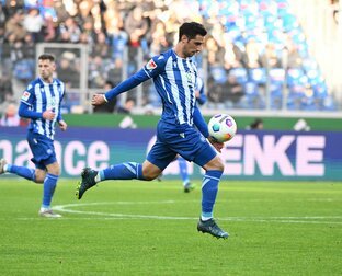 Schaute seinen Ex-Club beim Gastspiel in Frankfurt zu: Lars Stindl. Schaute seinen Ex-Club beim Gastspiel in Frankfurt zu: Lars Stindl.