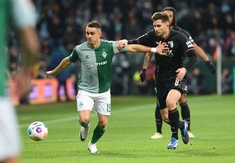 Der an Werder ausgeliehene Borré soll das Interesse des SC International Porto Alegre geweckt haben. Der an Werder ausgeliehene Borré soll das Interesse des SC International Porto Alegre geweckt haben.