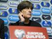 Bundestrainer Joachim Löw zeigte sich zufrieden it dem 3:0-Sieg gegen Norwegen. Foto: Vegard Wivestad Grott
<br>dpa-infocom GmbH