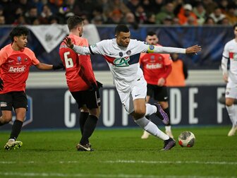 Dreierpack Mbappe: PSG im Pokal mit 9:0-Kantersieg Dreierpack Mbappe: PSG im Pokal mit 9:0-Kantersieg