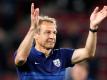 Jürgen Klinsmann und sein US-Team spielen ab Herbst bei der Qualifikations-Endrunde um ein WM-Ticket. Foto: Roland Weihrauch
<br>dpa-infocom GmbH