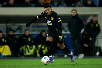 Jadon Sancho ist zurück in 'Schwarzgelb'. Foto: Alex Grimm/Getty Images Jadon Sancho ist zurück in 'Schwarzgelb'. Foto: Alex Grimm/Getty Images