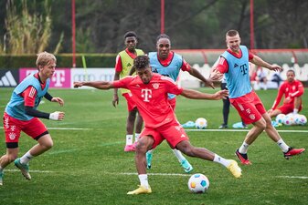 Der FC Bayern arbeitet an der Algarve an einer erfolgreichen Rückrunde.