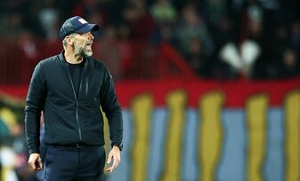 Kann sich Live-Bilder aus der Kabine vorstellen, aber nur vor dem Spiel: Marco Rose.