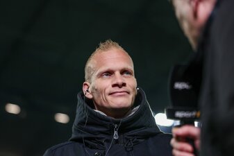 Laut Trainer Karel Geraerts hat sein Team die Niederlage gegen Hamburg nicht verdient. Laut Trainer Karel Geraerts hat sein Team die Niederlage gegen Hamburg nicht verdient.