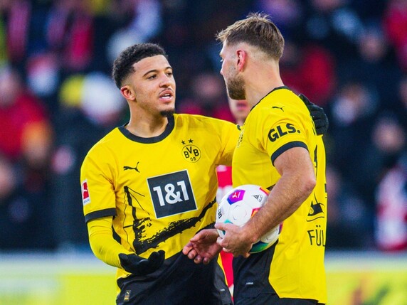 Sancho beeindruckt in Dortmund