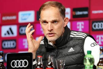 Bayern-Trainer Thomas Tuchel zeigt sich auch selbstkritisch. Bayern-Trainer Thomas Tuchel zeigt sich auch selbstkritisch.