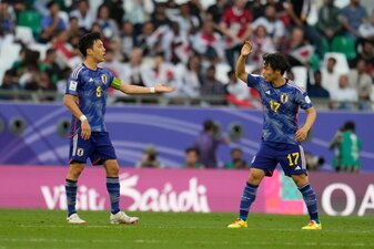 Japan steht beim Asien-Cup im Achtelfinale. Japan steht beim Asien-Cup im Achtelfinale.