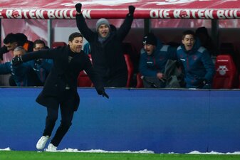 Auf dem Sprung als Nachfolger von Jürgen Klopp ist Xabi Alonso nach eigener Auskunft nicht. Auf dem Sprung als Nachfolger von Jürgen Klopp ist Xabi Alonso nach eigener Auskunft nicht.