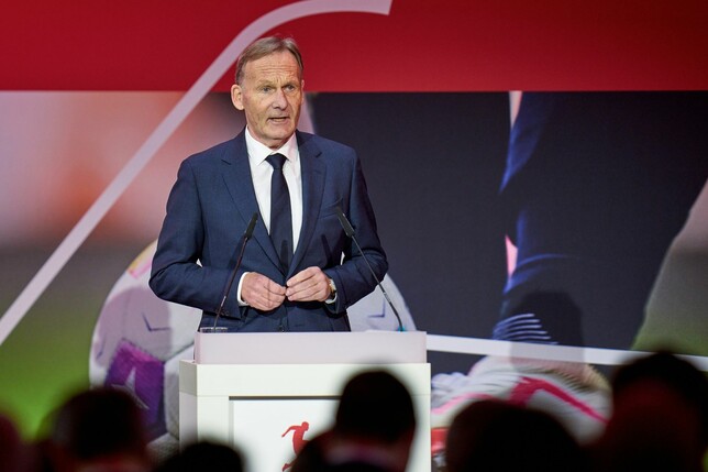 Aufsichtsratchef Hans-Joachim Watzke gibt der aktuellen Bundesliga die Note 2+.