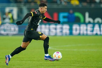 Auch BVB-Stürmer Jadon Sancho ist angeschlagen. Auch BVB-Stürmer Jadon Sancho ist angeschlagen.