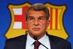 Der Präsident des FC Barcelona: Joan Laporta.