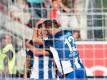 Hertha glückte der erste Sechs-Punkte-Start. Foto: Matthias Balk