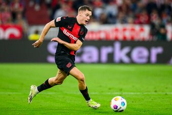 Leverkusens Florian Wirtz erzielte das «Tor des Jahres 2023». Leverkusens Florian Wirtz erzielte das «Tor des Jahres 2023».