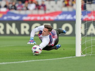 Nach Rücken-OP: ter Stegen zurück im Mannschaftstraining Nach Rücken-OP: ter Stegen zurück im Mannschaftstraining