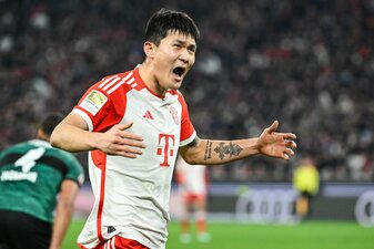 Minjae Kim ist wieder zurück beim FC Bayern. Minjae Kim ist wieder zurück beim FC Bayern.